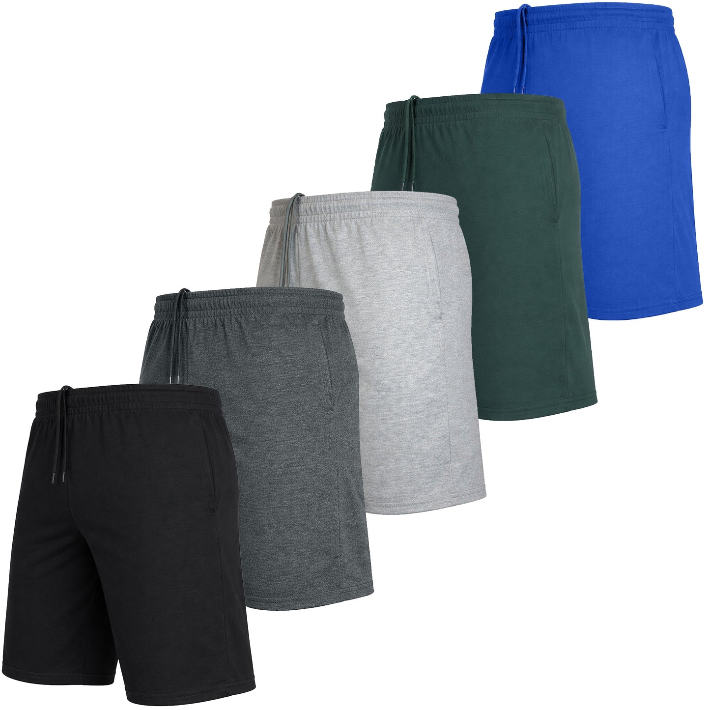 Men's Cotton Blend Lounge Shorts (Sizes, S - 3XL)