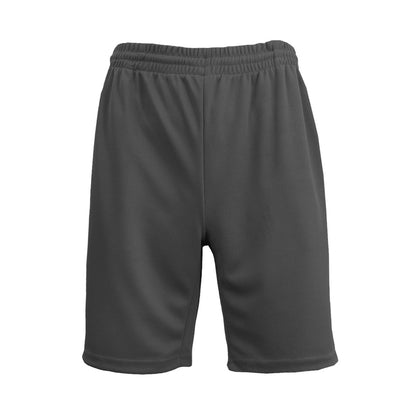 Men's Oversized Moisture Wicking Performance Basic Mesh Shorts - Black, 3XL