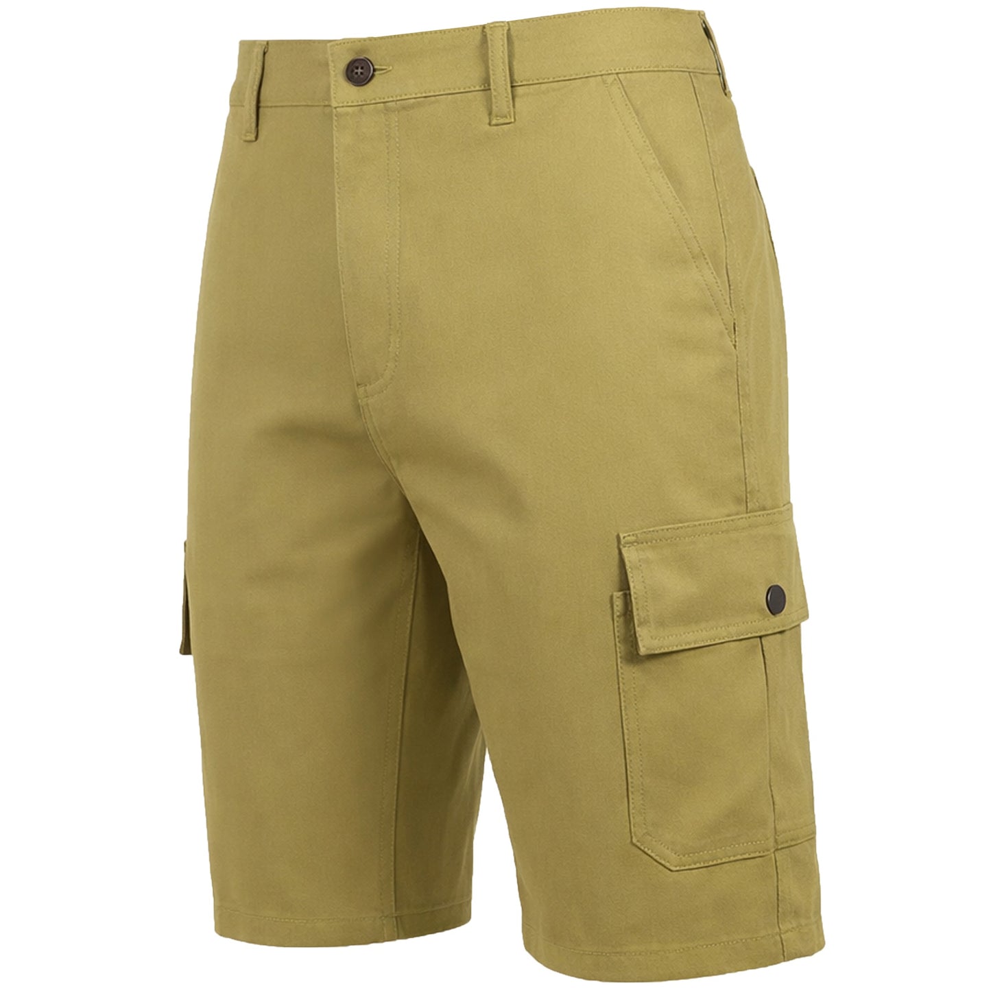 Men's Cotton Flex Stretch Cargo Shorts w/o Belt (Sizes: 30 - 42)