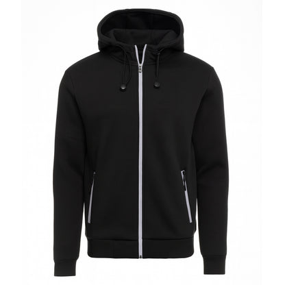 Men's Heavyweight Sherpa Fleece-Lined Full Zip Classic Tech Hoodie