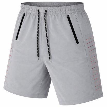 Men's Performance Training Shorts With Zipper Pockets (Sizes, S to 2XL)