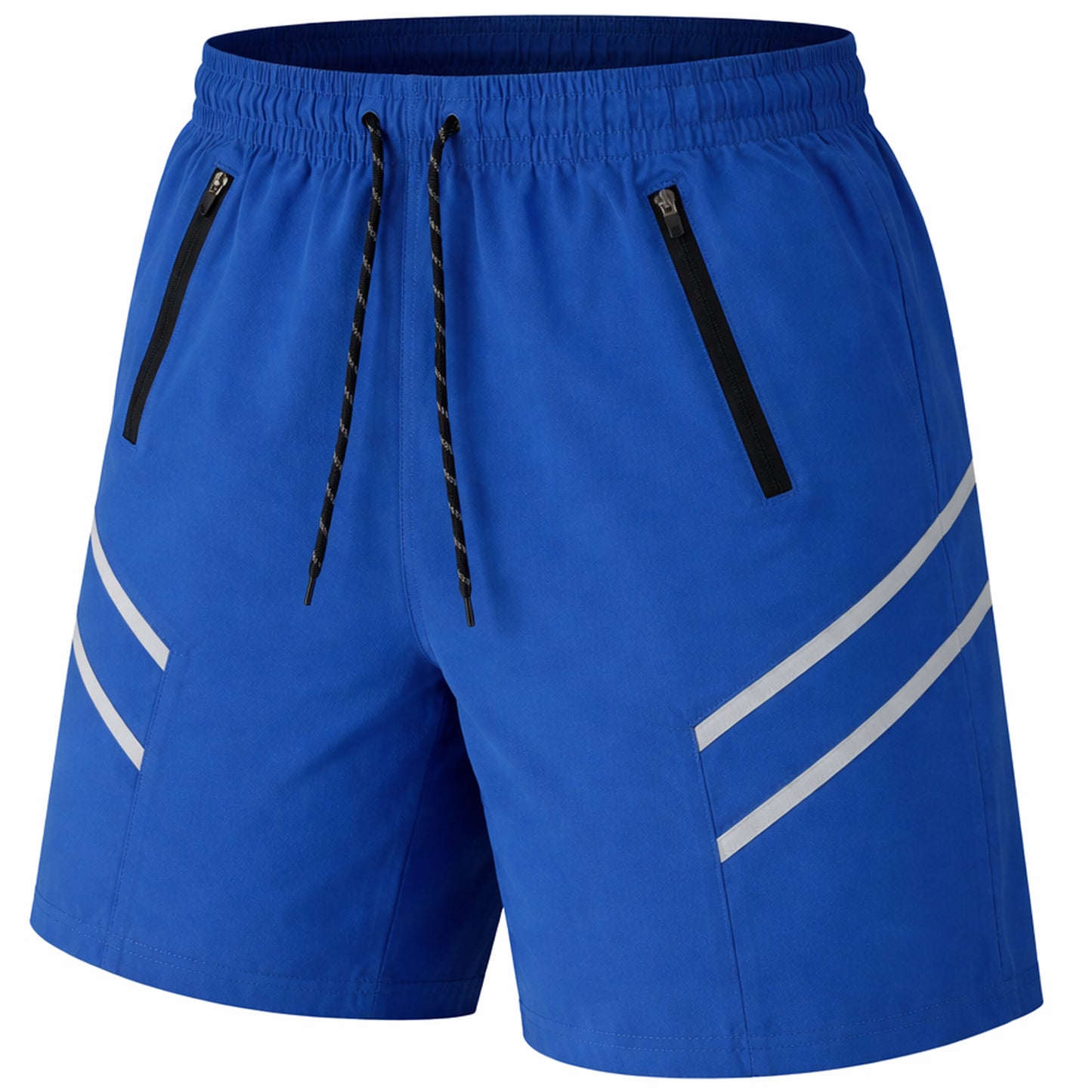 Men's Performance Training Shorts With Zipper Pockets (Sizes, S to 2XL)