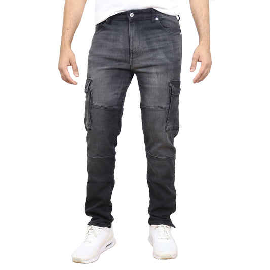 Men's Modern Fit Stretch Cargo Pocket Flex Jeans