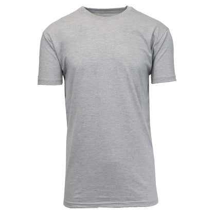 Men's Short Sleeve Crew Neck Solid Tee (Sizes, S to 3XL)