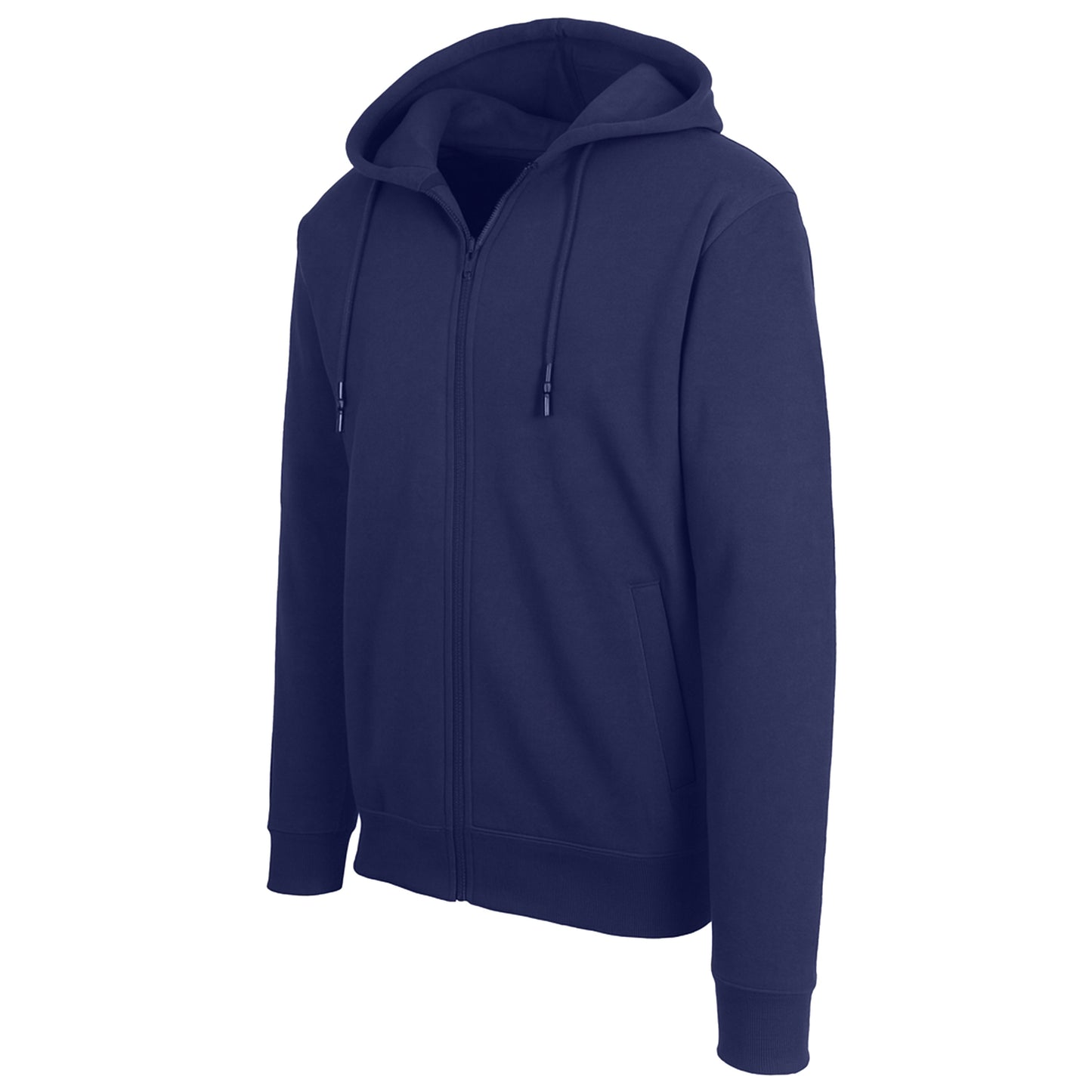 Men’s Fleece-Lined Zip-Up Hoodies – Warm Cotton Blend, Modern Fit Sweatshirts