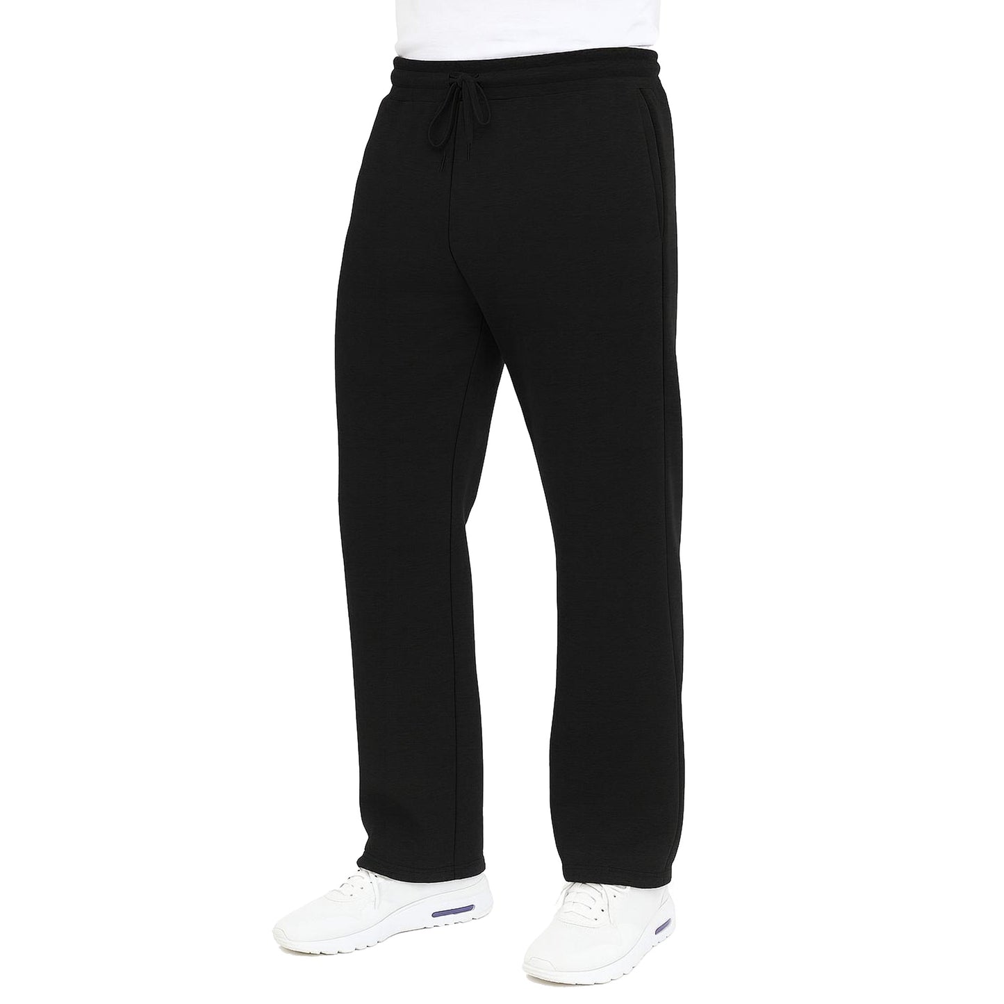 Men's Classic Heavyweight Fleece Sweatpants with Open Bottom (S-3XL)