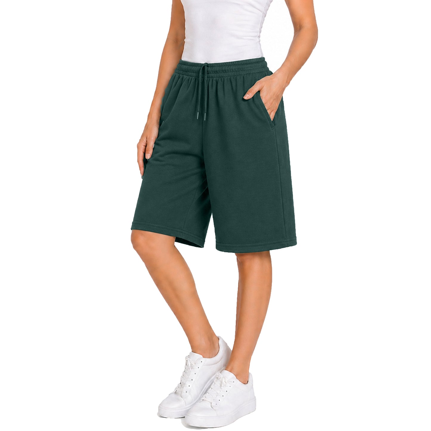 Women's Loose Fit Cotton Blend Lounge Shorts