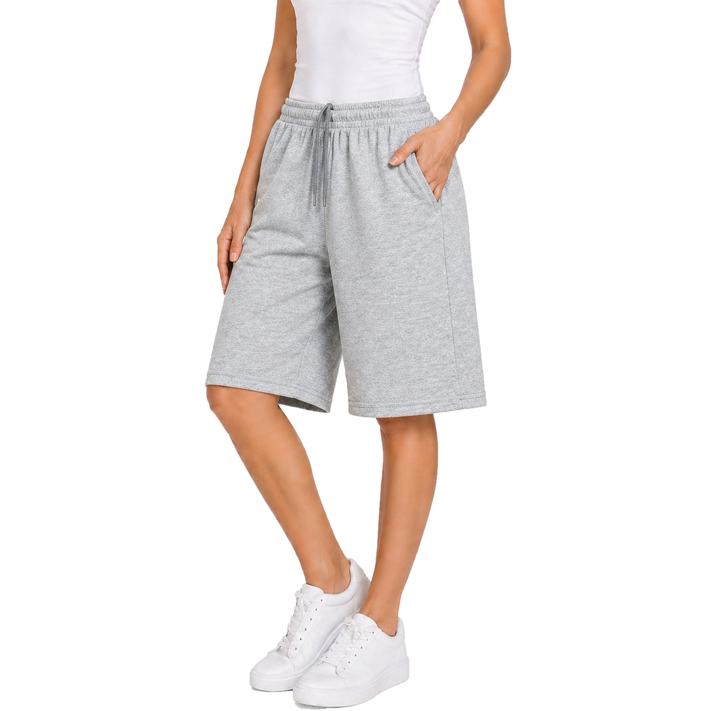 Women's Loose Fit Cotton Blend Lounge Shorts
