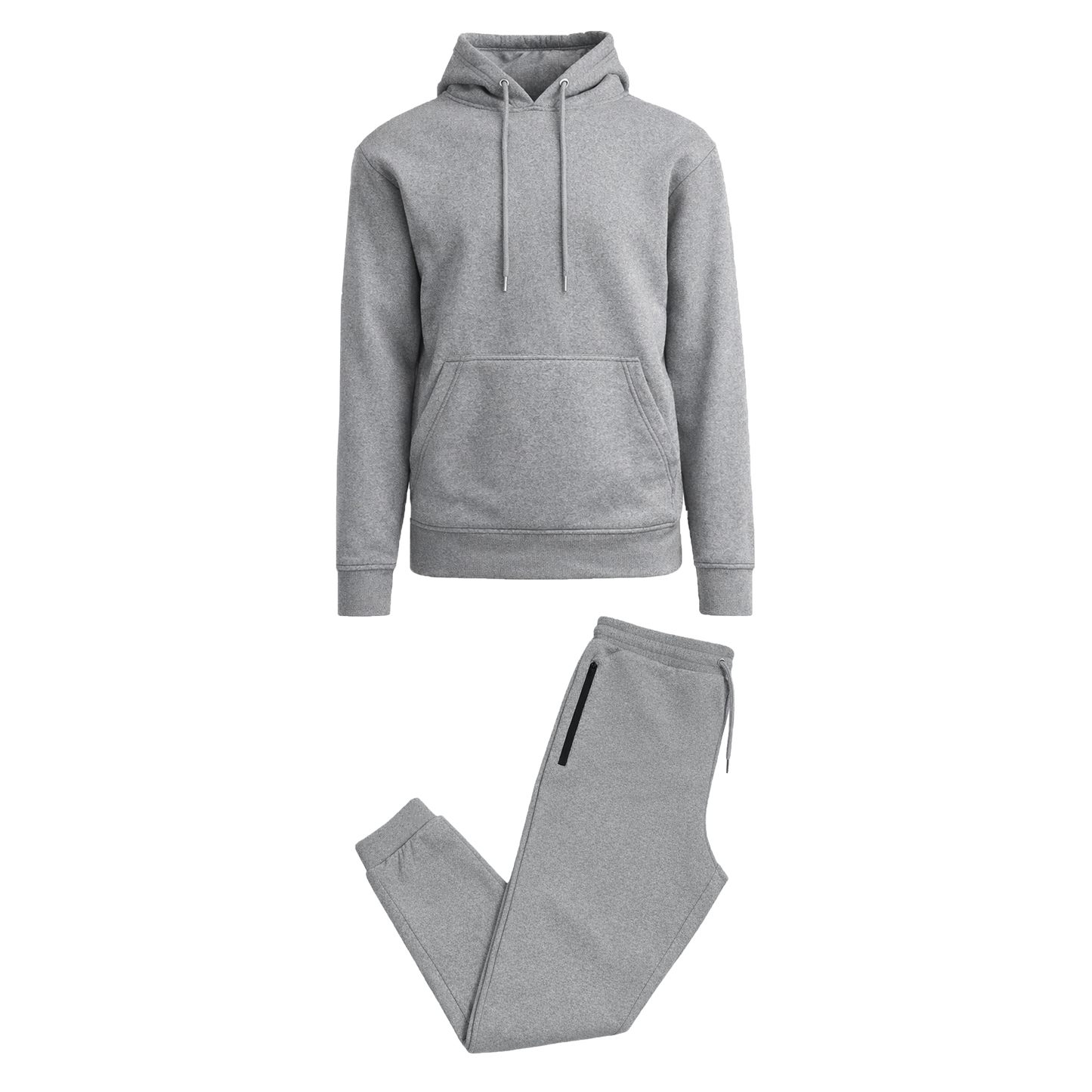 Men’s Soft Fleece Cotton Blend Pullover Hoodie & Sweatpants Jogging Set