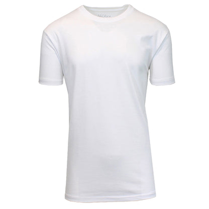Men's Short Sleeve Crew Neck Solid Tee (Sizes, S to 3XL)