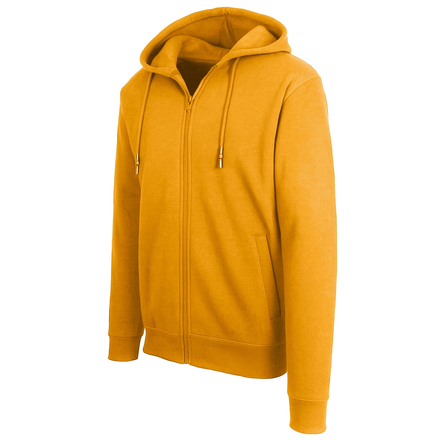 Men’s Fleece-Lined Zip-Up Hoodies – Warm Cotton Blend, Modern Fit Sweatshirts