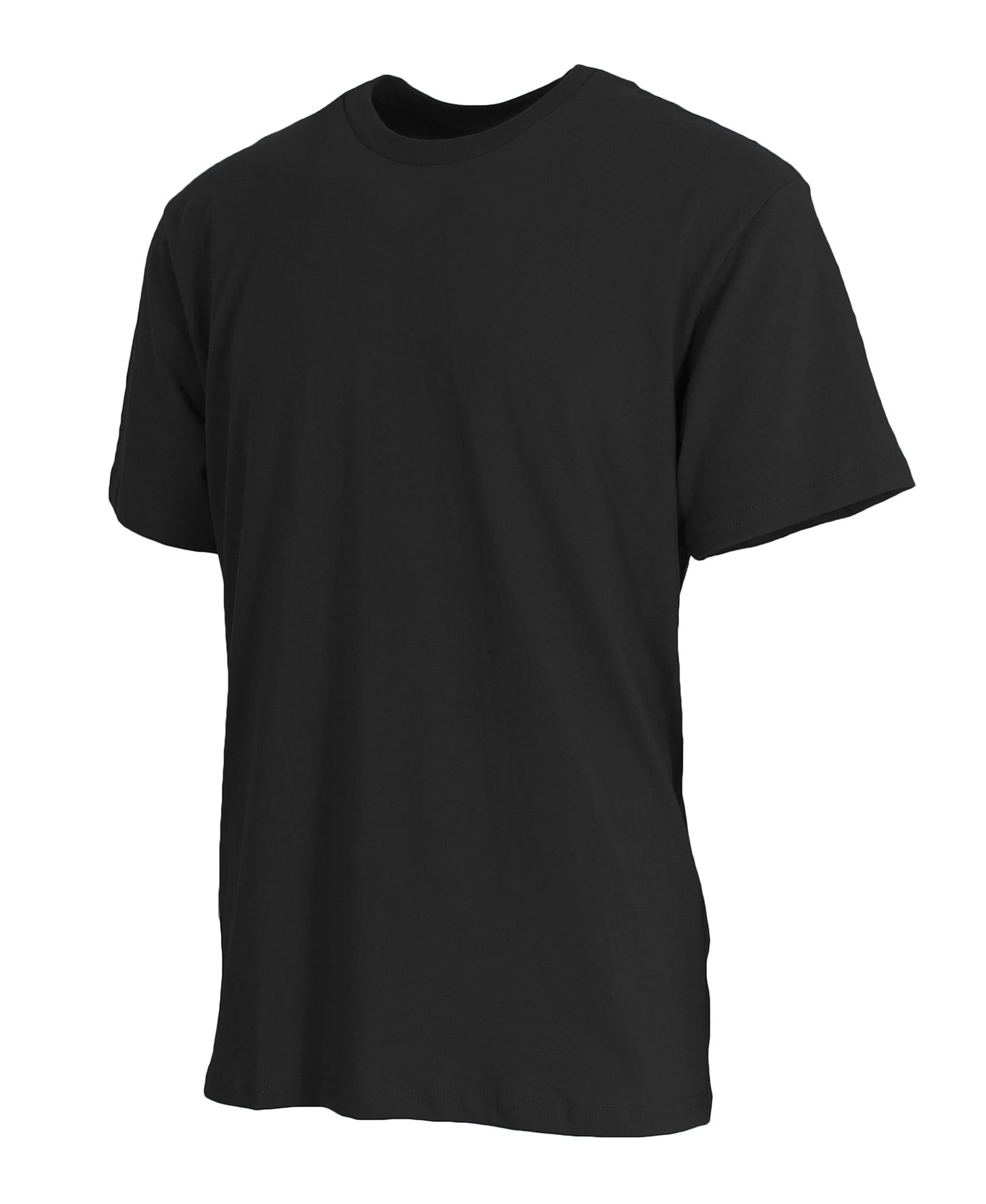 Men's Short Sleeve Crew Neck  Cotton Blend Classic Tee (S-3XL)