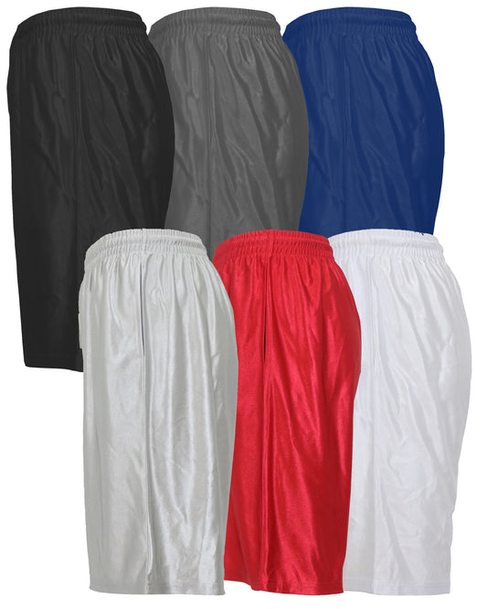 Men's Moisture Wicking Dazzle Athletic Shorts with Pockets – Lightweight Sports & Lounge Shorts