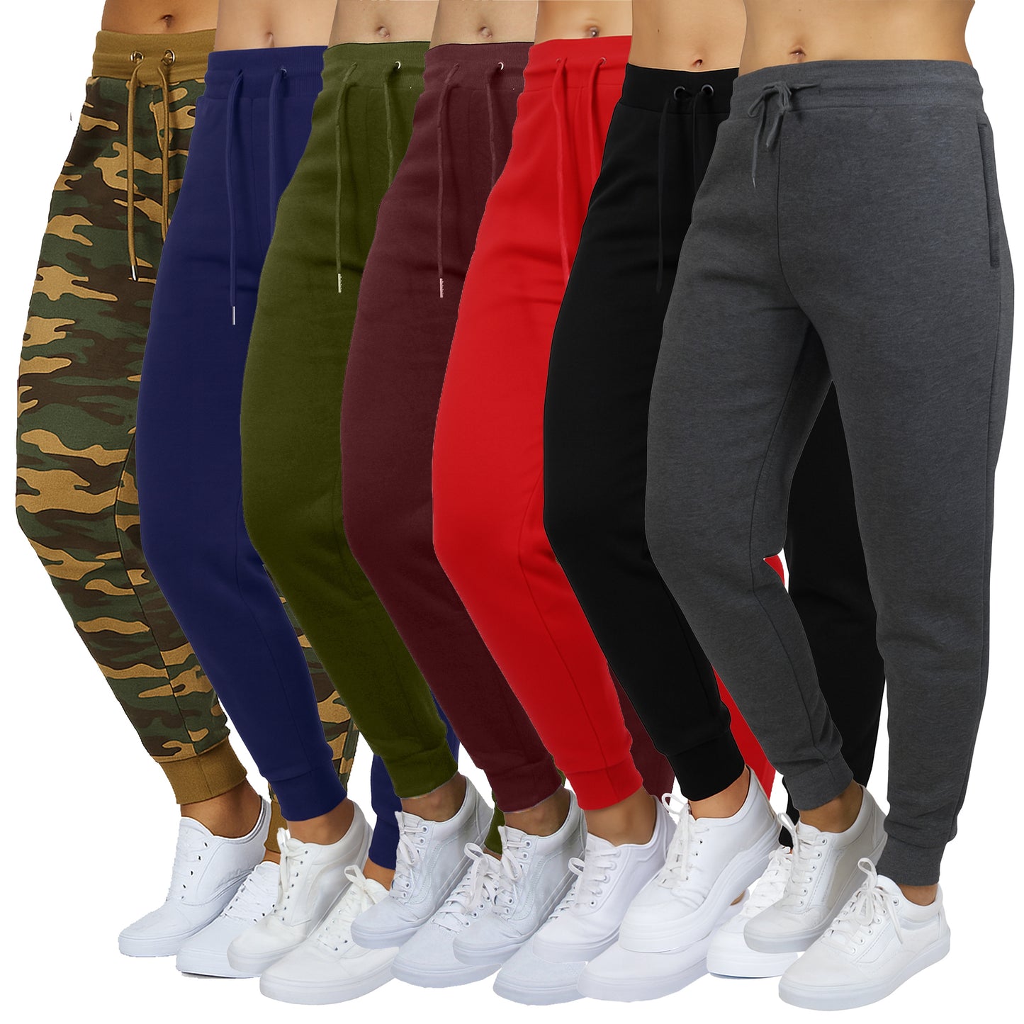 Women's Loose Fit Fleece Jogger Sweatpants (S-5XL)